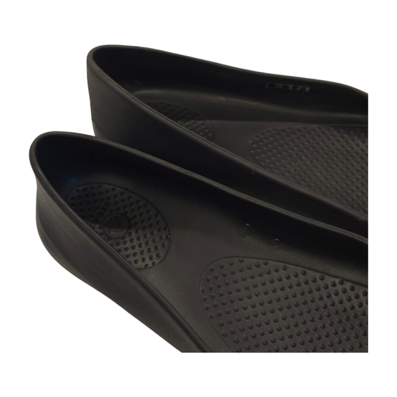 Crocs Women's Gianna Ballet Black Round Toe Flats Size 8 - Picture 4 of 13